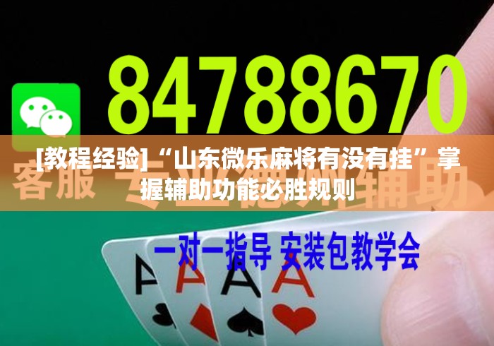 [教程经验]“山东微乐麻将有没有挂”掌握辅助功能必胜规则