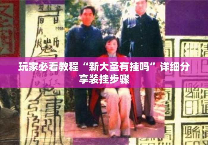 玩家必看教程“新大圣有挂吗”详细分享装挂步骤