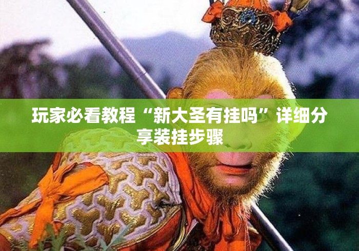 玩家必看教程“新大圣有挂吗	”详细分享装挂步骤