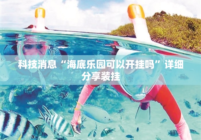 科技消息“海底乐园可以开挂吗”详细分享装挂