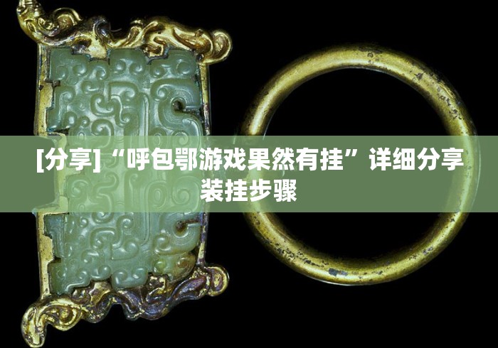 [分享]“呼包鄂游戏果然有挂	”详细分享装挂步骤
