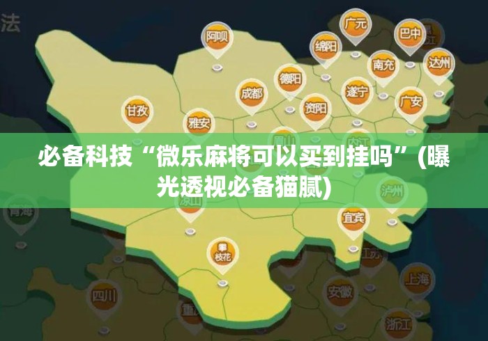 必备科技“微乐麻将可以买到挂吗	”(曝光透视必备猫腻)