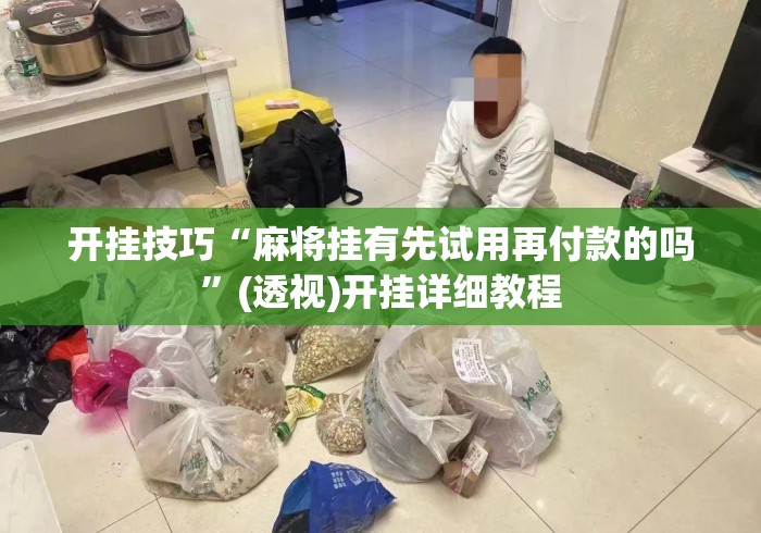 开挂技巧“麻将挂有先试用再付款的吗	”(透视)开挂详细教程