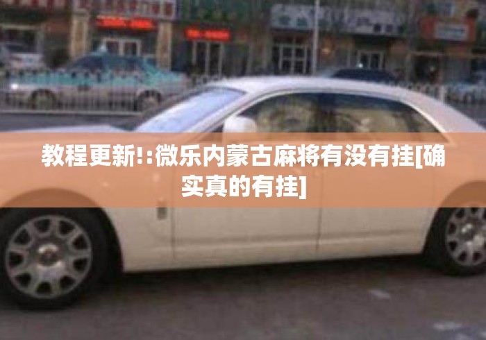 教程更新!:微乐内蒙古麻将有没有挂[确实真的有挂]