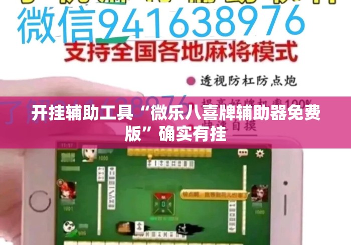 开挂辅助工具“微乐八喜牌辅助器免费版	”确实有挂