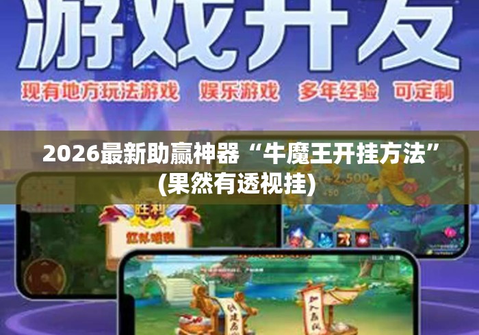 2026最新助赢神器“牛魔王开挂方法”(果然有透视挂) 
