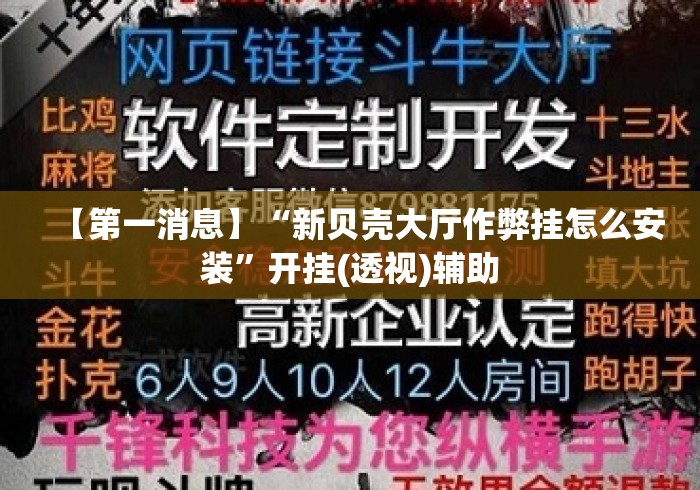 【第一消息】“新贝壳大厅作弊挂怎么安装”开挂(透视)辅助