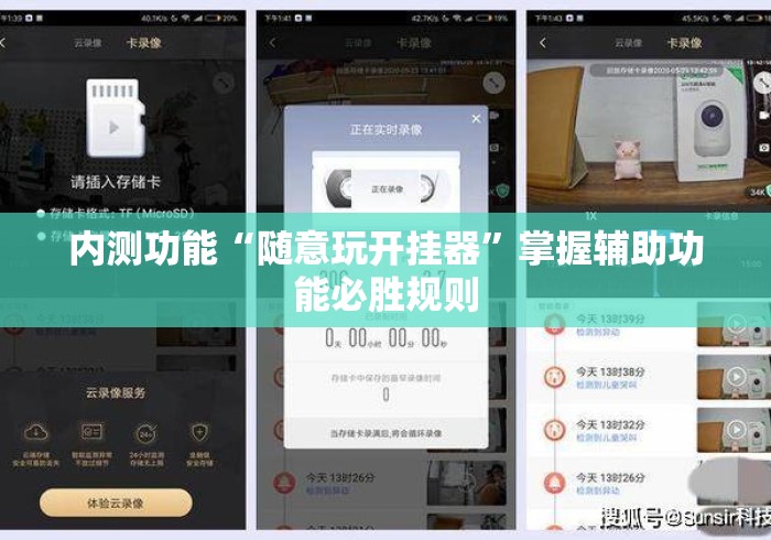 内测功能“随意玩开挂器”掌握辅助功能必胜规则