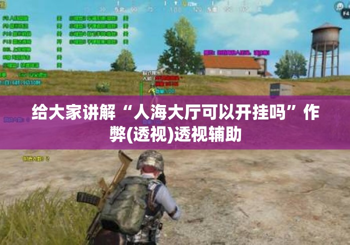 给大家讲解“人海大厅可以开挂吗”作弊(透视)透视辅助