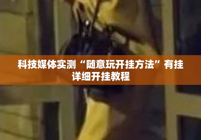 科技媒体实测“随意玩开挂方法”有挂详细开挂教程