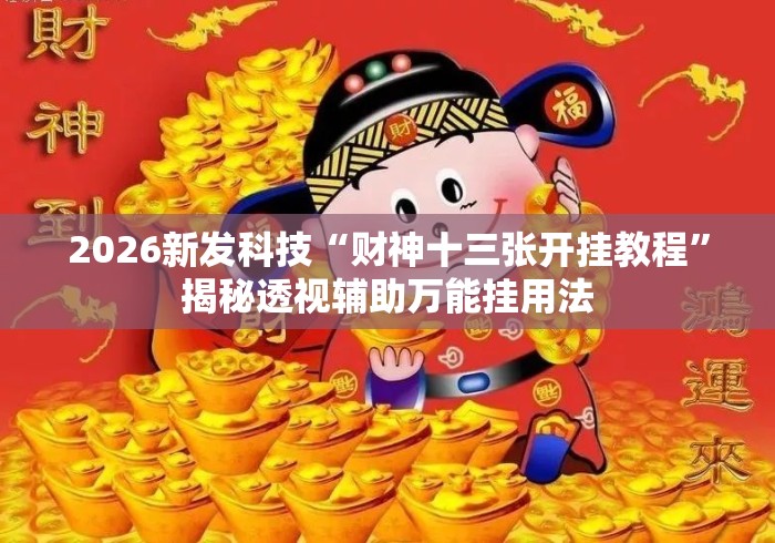 2026新发科技“财神十三张开挂教程	”揭秘透视辅助万能挂用法