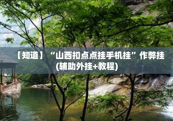 【知道】“山西扣点点挂手机挂	”作弊挂(辅助外挂+教程)