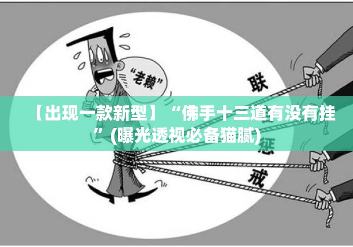【出现一款新型】“佛手十三道有没有挂	”(曝光透视必备猫腻)