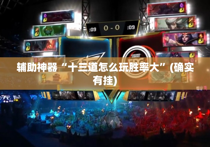 辅助神器“十三道怎么玩胜率大	”(确实有挂)