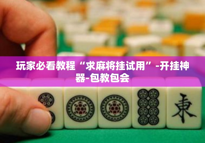 玩家必看教程“求麻将挂试用	”-开挂神器-包教包会