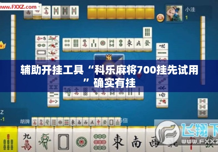 辅助开挂工具“科乐麻将700挂先试用”确实有挂