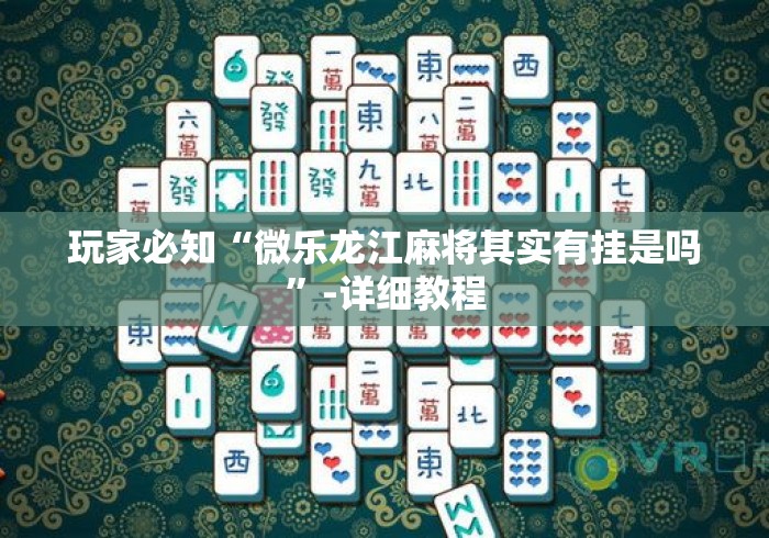 教程解析“微乐海南麻将开挂神器”开挂(透视)辅助教程