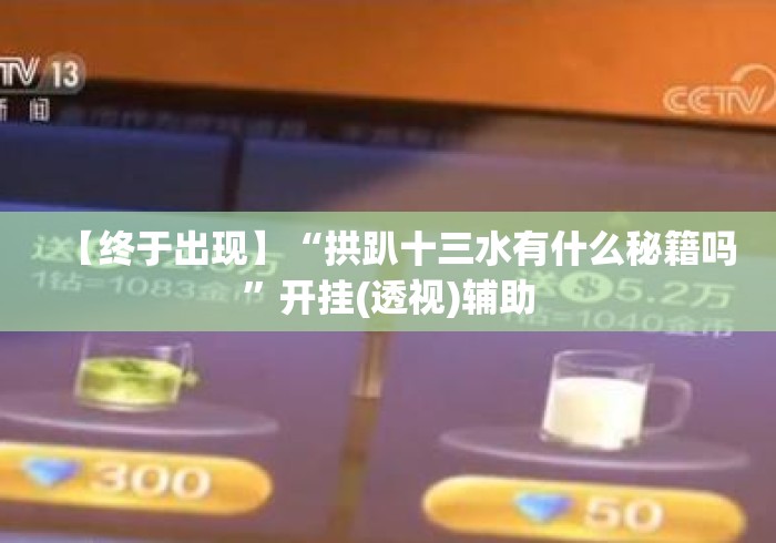 【终于出现】“拱趴十三水有什么秘籍吗	”开挂(透视)辅助
