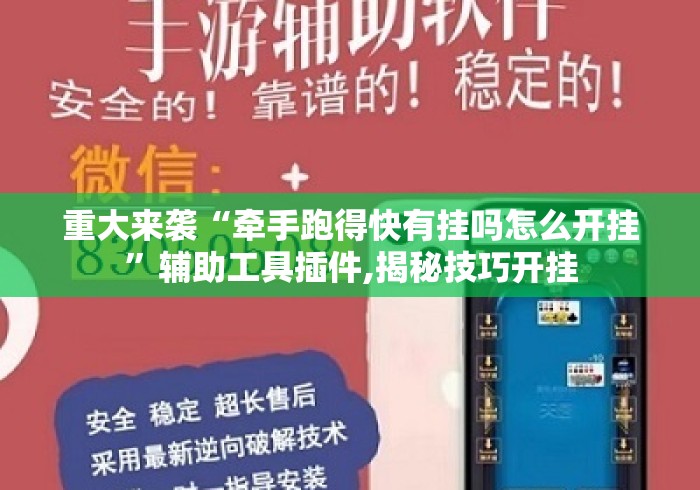 重大来袭“牵手跑得快有挂吗怎么开挂”辅助工具插件,揭秘技巧开挂