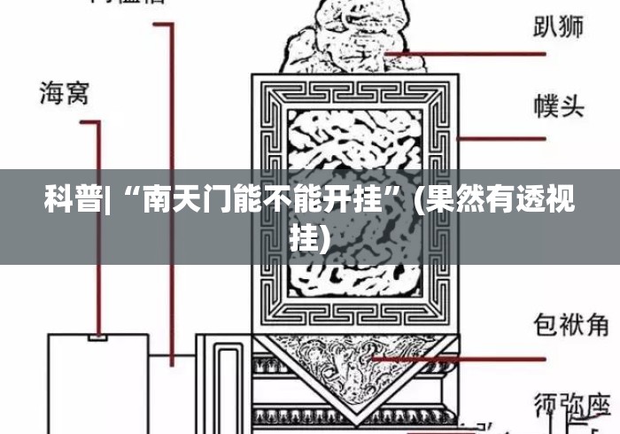 科普|“南天门能不能开挂”(果然有透视挂)