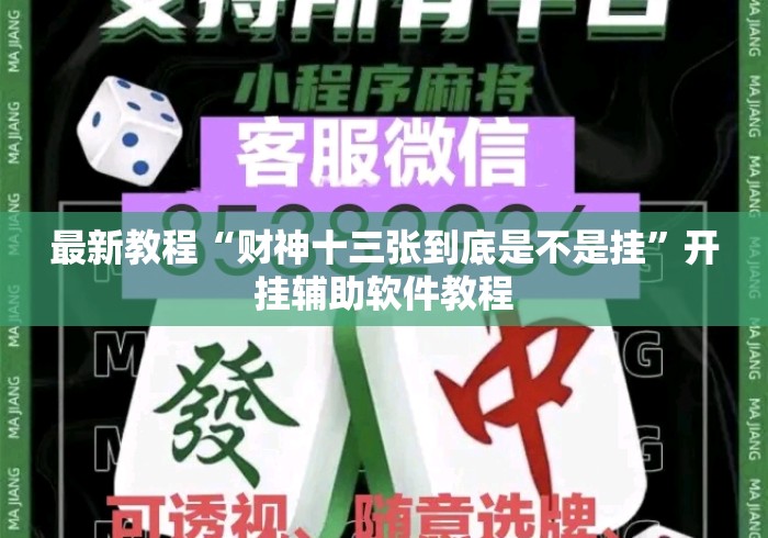 最新教程“财神十三张到底是不是挂	”开挂辅助软件教程