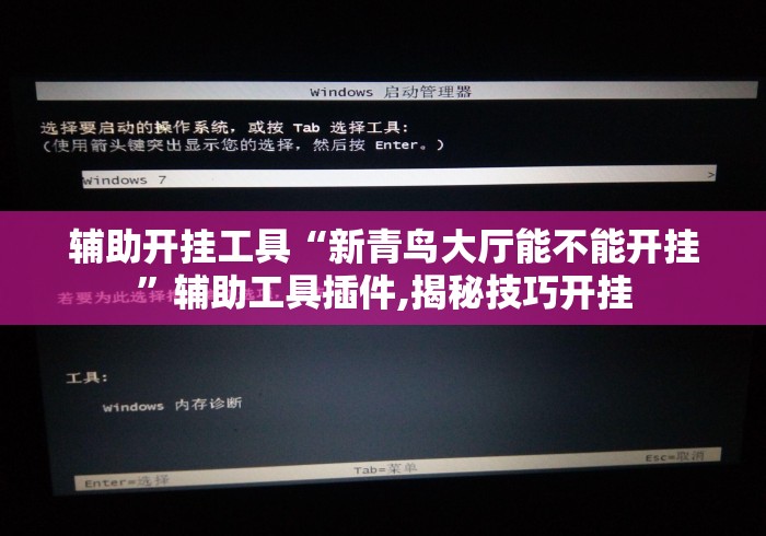 辅助开挂工具“新青鸟大厅能不能开挂”辅助工具插件,揭秘技巧开挂