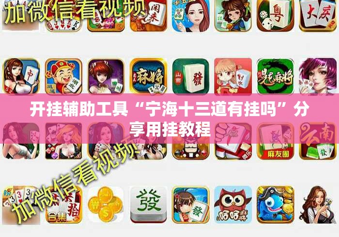开挂辅助工具“宁海十三道有挂吗”分享用挂教程