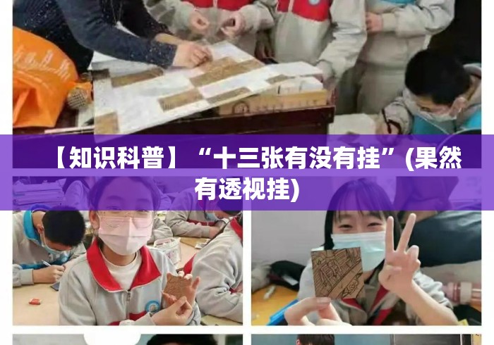 【知识科普】“十三张有没有挂	”(果然有透视挂)