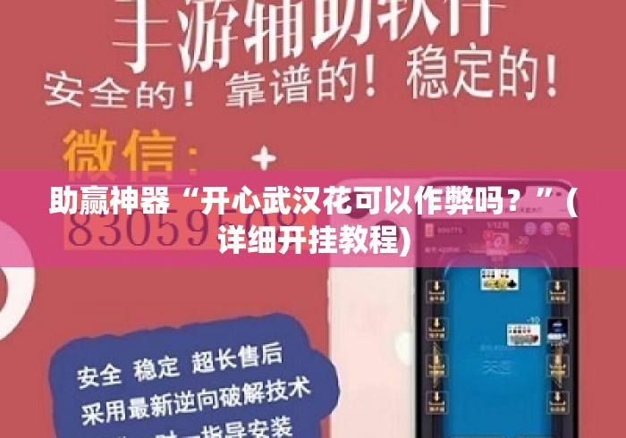 助赢神器“开心武汉花可以作弊吗？”(详细开挂教程)