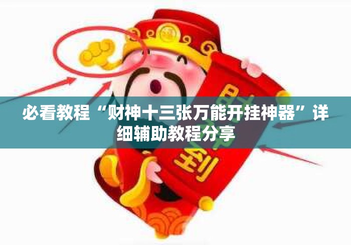 必看教程“财神十三张万能开挂神器”详细辅助教程分享