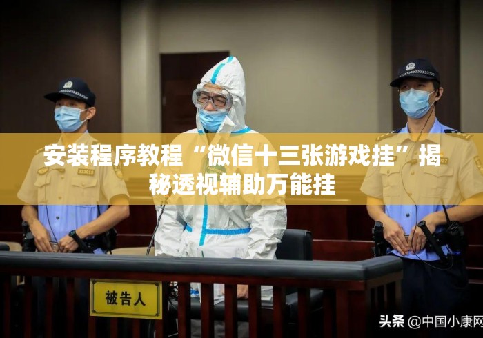 安装程序教程“微信十三张游戏挂”揭秘透视辅助万能挂