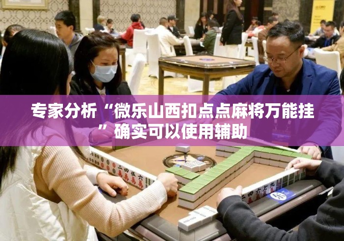 专家分析“微乐山西扣点点麻将万能挂”确实可以使用辅助