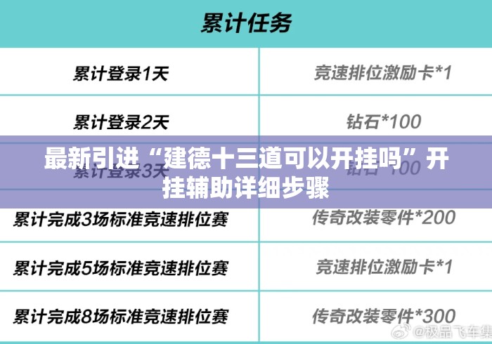 最新引进“建德十三道可以开挂吗”开挂辅助详细步骤