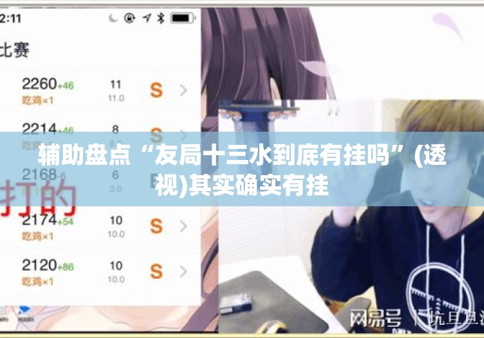 辅助盘点“友局十三水到底有挂吗	”(透视)其实确实有挂