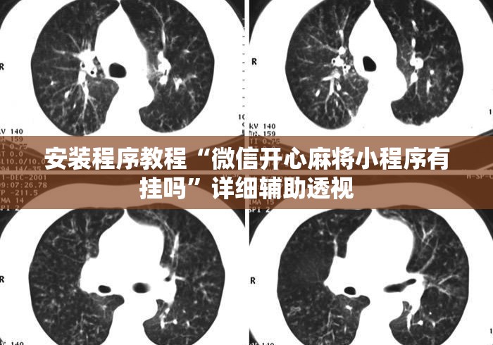 安装程序教程“微信开心麻将小程序有挂吗”详细辅助透视