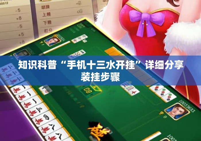 知识科普“手机十三水开挂”详细分享装挂步骤