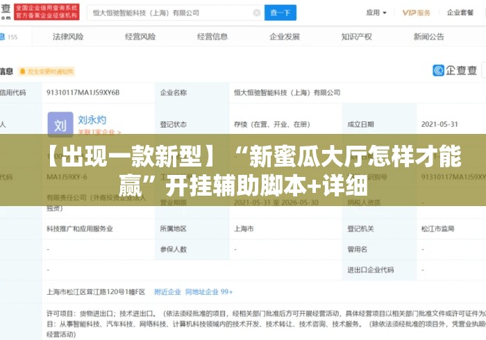 【出现一款新型】“新蜜瓜大厅怎样才能赢”开挂辅助脚本+详细