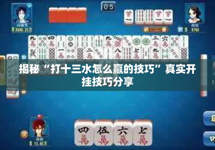 揭秘“打十三水怎么赢的技巧”真实开挂技巧分享