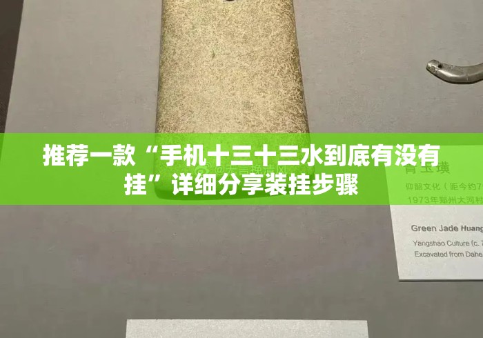 推荐一款“手机十三十三水到底有没有挂	”详细分享装挂步骤