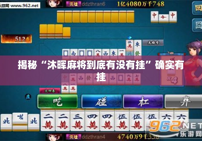 揭秘“沐晖麻将到底有没有挂”确实有挂