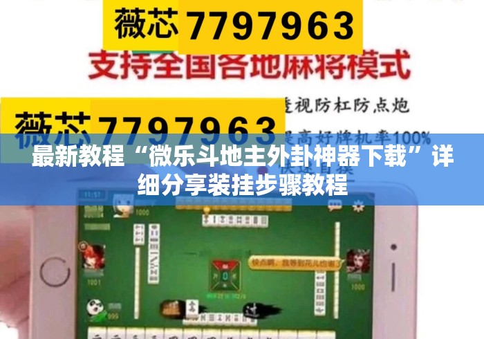 最新教程“微乐斗地主外卦神器下载	”详细分享装挂步骤教程