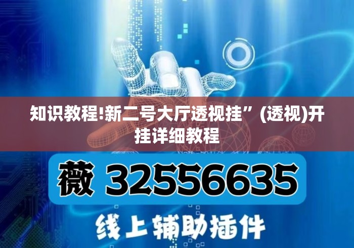 知识教程!新二号大厅透视挂”(透视)开挂详细教程