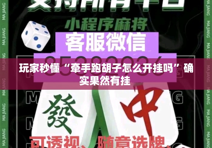 玩家秒懂“牵手跑胡子怎么开挂吗”确实果然有挂 