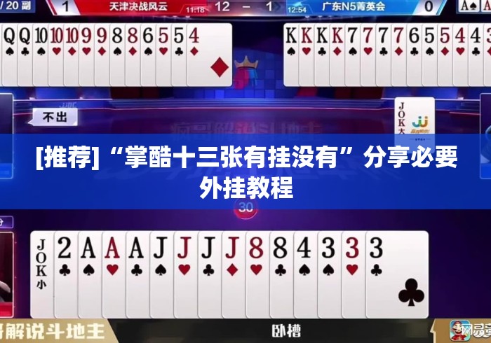 [推荐]“掌酷十三张有挂没有”分享必要外挂教程