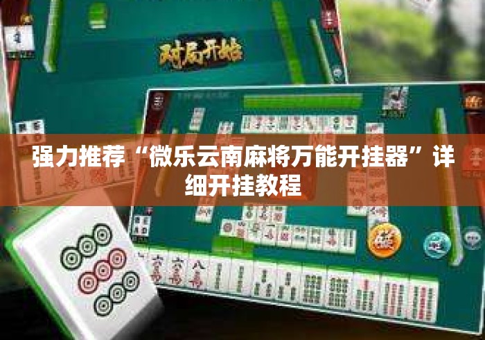 强力推荐“微乐云南麻将万能开挂器	”详细开挂教程